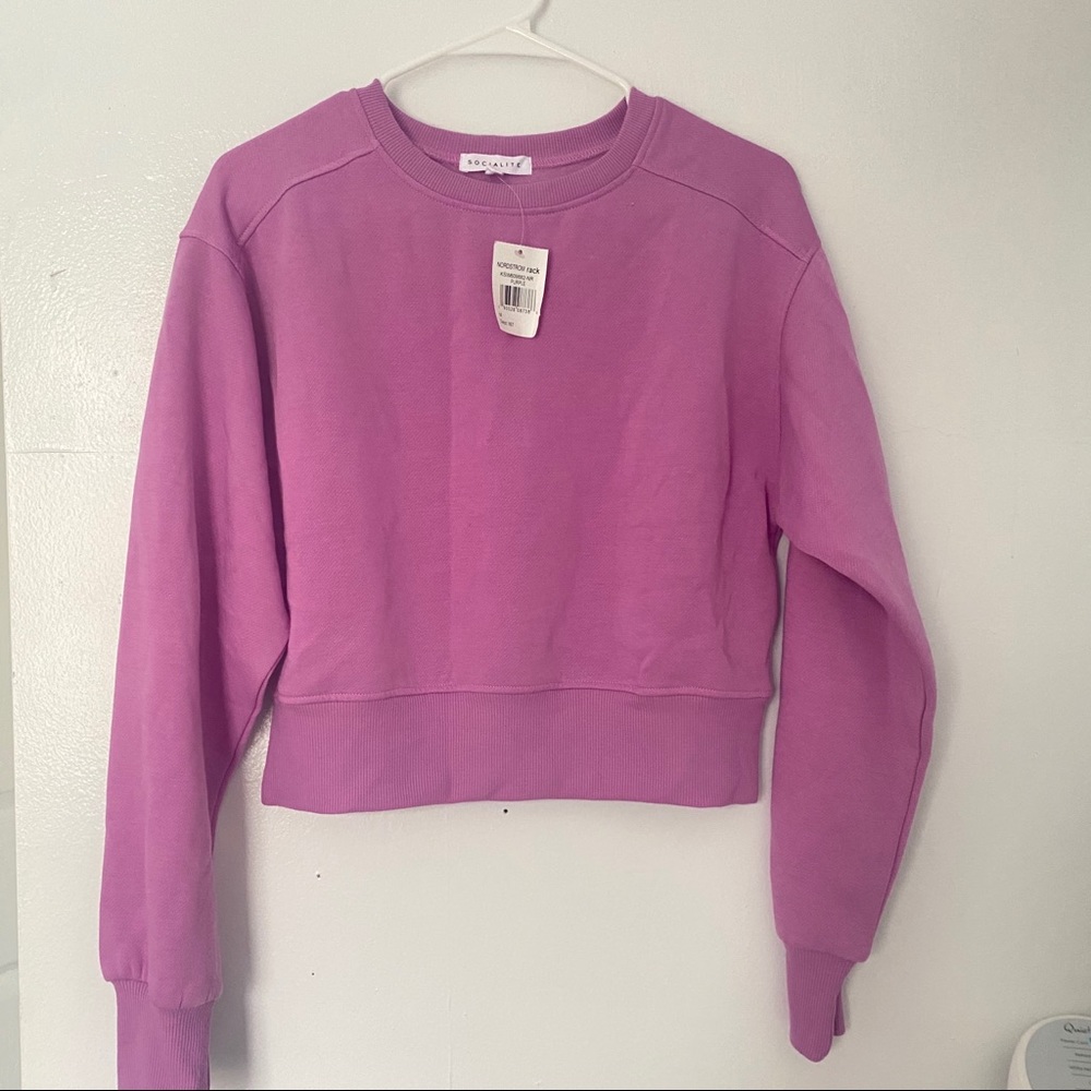NWT Nordstrom cropped sweater